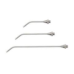 Riegler 114348. Verlängerungsdüse, Bohrung 3,0 mm, MS vern., 150 mm lang gebogen