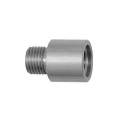 Riegler 133178.Thread adapter, Aluminium, ET M12x1.25, IT G 1/4