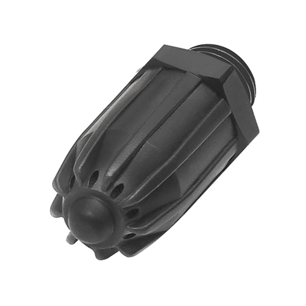 Riegler 114360.Low noise round nozzle, M12x1.25, Nozzles-exterior Ø 17 mm