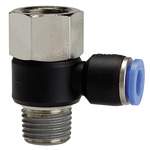 Riegler 109456.Push-in L-fitting »Blue Series«, rotating, G/R 1/8 i./o.