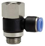 Riegler 109442.Push-in L-fitting »Blue Series«, rotating, G 1/4 i./o.