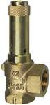 Riegler 105544.Corner safety valve, liquids, G 1/2, Trigger pressure 6.3 bar