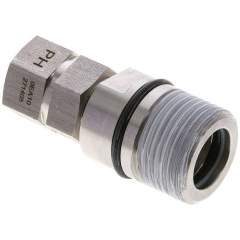 Edelstahl-Schraubkupplung, Muffe Baugr.2, G 3/8"(IG)