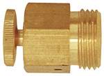 Riegler 103741.Bleeder and venting valve, brass, straight shape, G 1/8