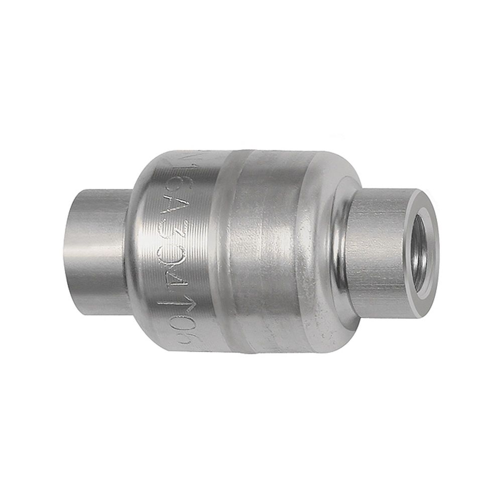 Riegler 103850.Check valve, Lightweight construction, Stainless steel, G 3/8