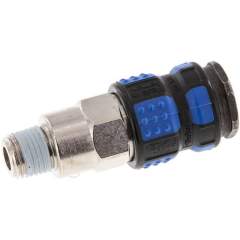 Parker KDG 14 NW7 STK. Kupplungsdose (NW7,2) R 1/4"(AG), Kunststoffhülse