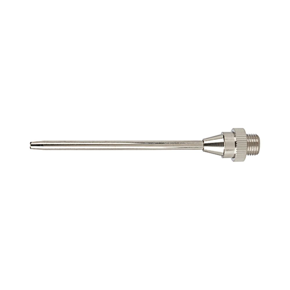 Riegler 114352.Extension nozzle, 3 mm, nickel-plated brass, 250 mm long straight