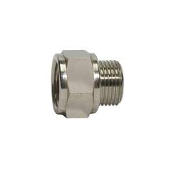 Riegler 115510.Extension piece short »value line«, M5 o., G 1/8 i., AF 14