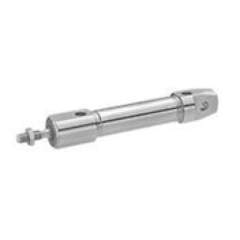 Aventics Stainless Steel Round Cylinder, Series CSL-RD R412020420 CSL-DA-016-0025-1-SC-1-0-000-FRE-BAS