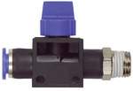 Riegler 110130.3/2-way valve »Blue Series«, Plug connector, R 1/2 o.