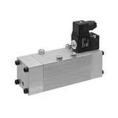 Aventics 5/2-directional valve, Series HV30 R424B12987 Die AVENTICS Baureihe HV30 entspricht der Ventilnorm ISO 5599-1. Das hohe Niveau an Durchfluss und Robustheit, besonders bei hohen Umgebungstemperaturen, machen das HV30 zum perfekten Ventil für Alumi