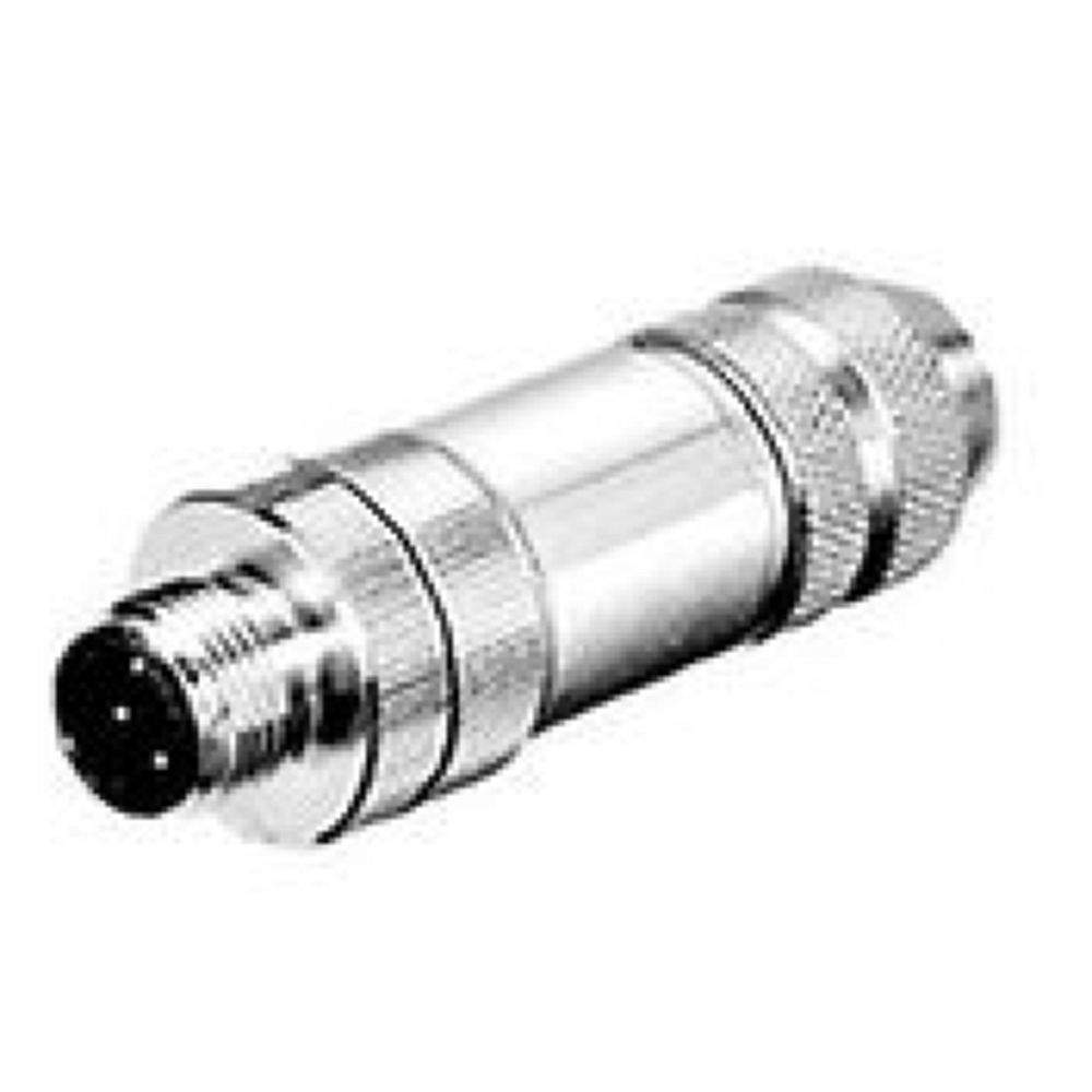 Aventics Round plug connector, Series CON-RD R419801401 CON-RD-MS-M12D-4-SCREW