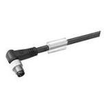 Aventics Round plug connector, Series CON-RD R412021680 CON-RD-MA-M8-3-10000-PUR-OW-3