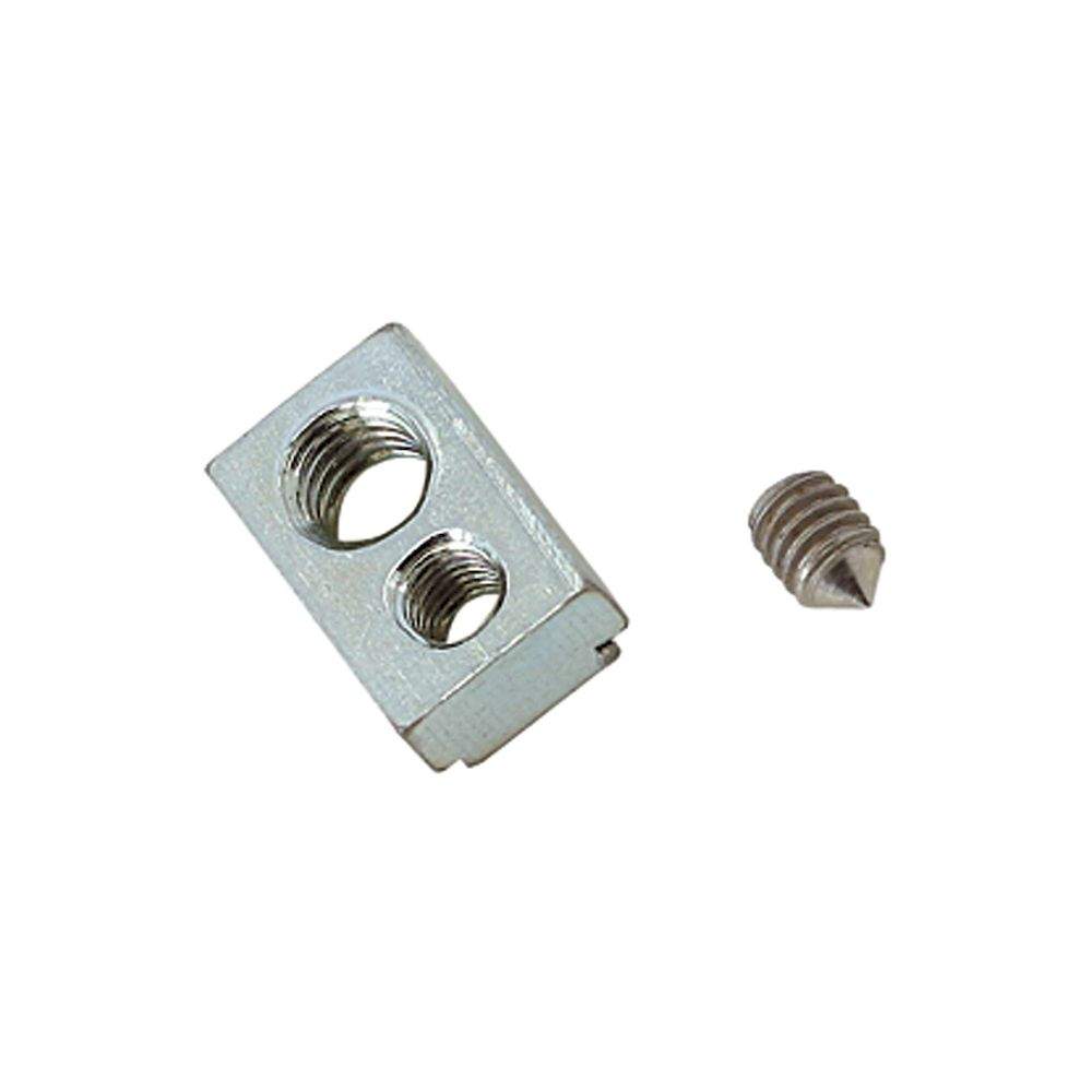 Riegler 125522.Threaded plate for the T-nut, for compact/standard cylinder M3/M4