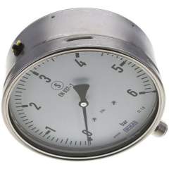 Wika MSS 6160 ES Sicherheits-Manometer senkrecht, 160mm, 0-6 bar