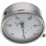 Wika MSS 25160 ES Sicherheits-Manometer senkrecht, 160mm, 0-25 bar