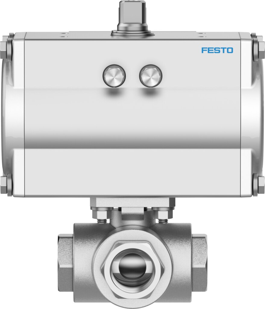 Kugelhahneinheit VZBA-A-1/4-GGG-63-32T-F0304-V4V4T-PA20 - Festo 8191861