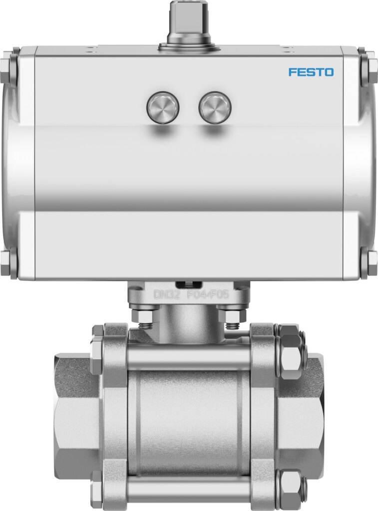 Kugelhahneinheit VZBA-A-1-GG-63-T-22-F0405-V4V4T-PA20 - Festo 8191805