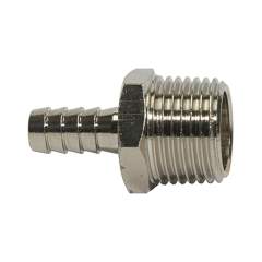 Riegler 115590.Screw-in hose connector »value line«, R 1/8, for hose I.D. 10