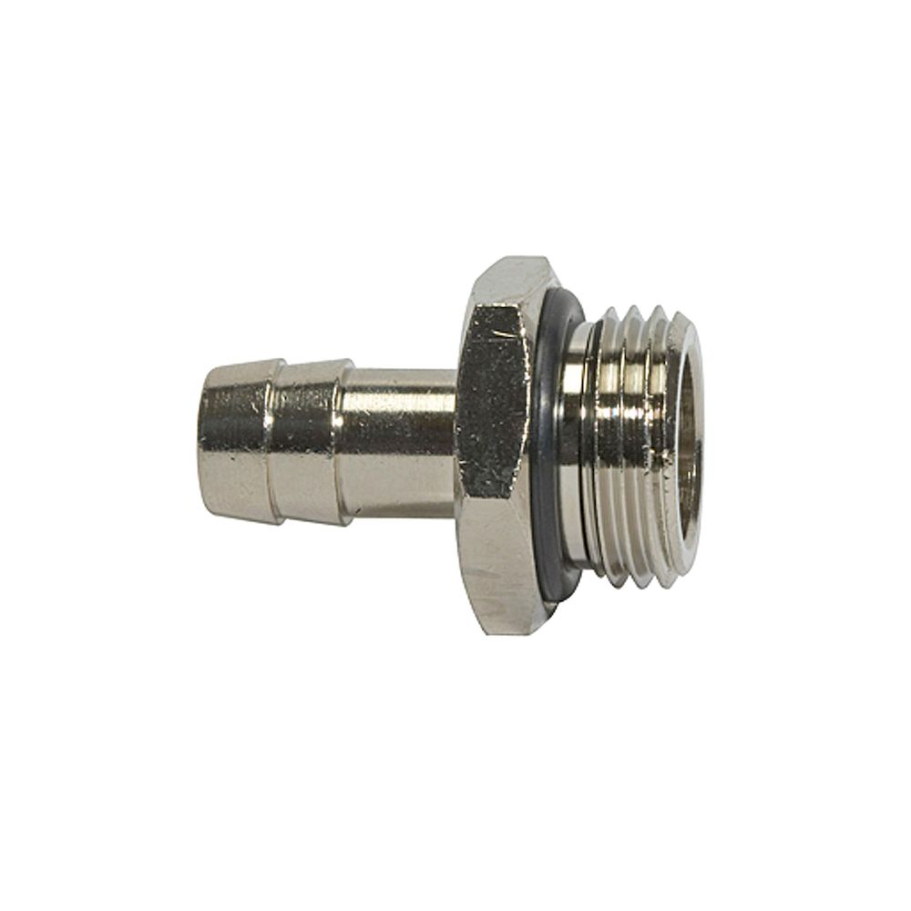 Riegler 115607.Screw-in hose connector, O-ring »value line«, G 1/4, hose I.D. 12