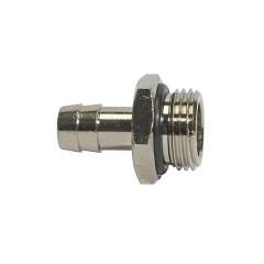 Riegler 115603.Screw-in hose connector, O-ring »value line«, G 1/8, hose I.D. 8