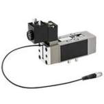 Aventics 5/2-Wegeventil, Serie IS12-PD, Größe 1 R422102679 IS12-5/2NC-SR-024DC-E-ISO5599GR1-ND-PD