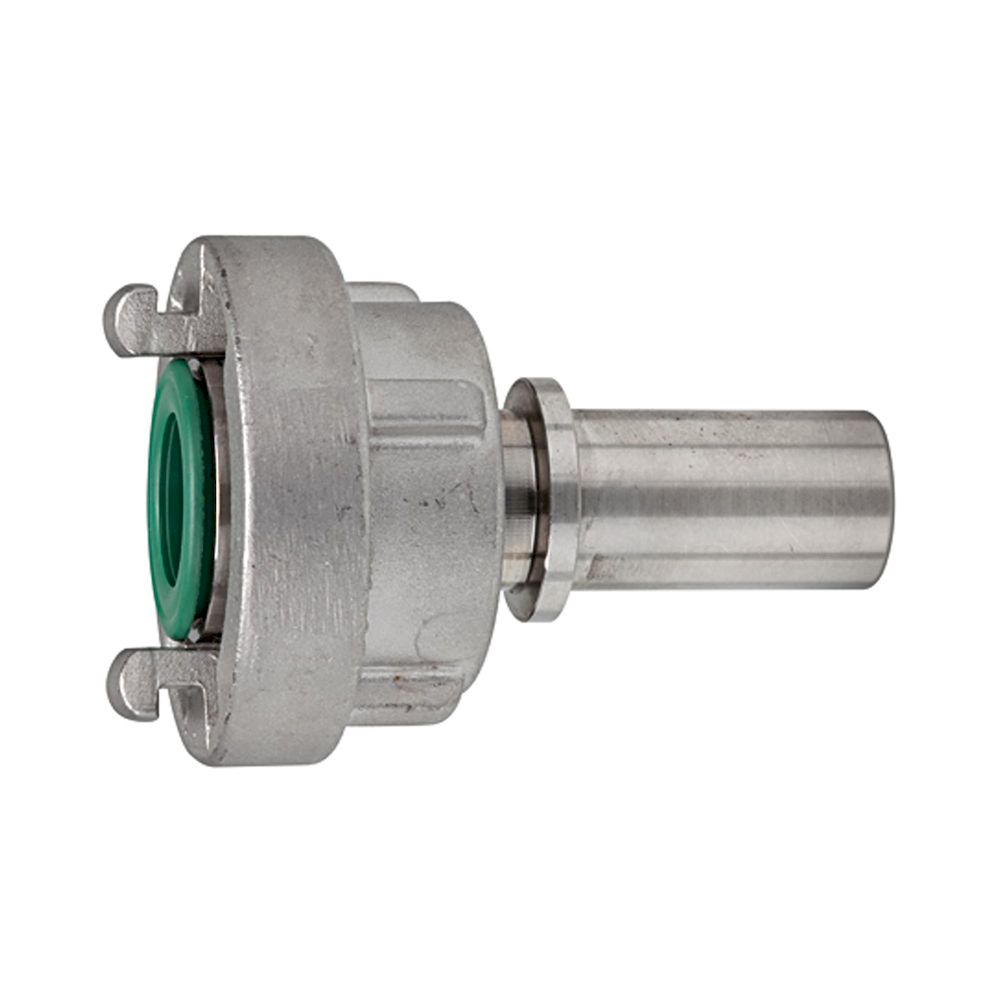 Riegler 108198.Storz coupling, for shell binding, Alu, Storz size 52-C, I.D. 38