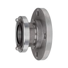 Riegler 108250. Storz-Übergangsstück, Alu, Storz-Größe 25-D, Flansch DN 25