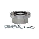 Riegler 108265.Storz blind coupling, Chain, Aluminium, Storz size 100