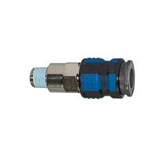 Riegler 107406.Quick-connect coupling I.D. 7.8, High flow rate, R 1/4 ET