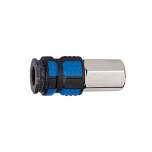 Riegler 107409.Quick-connect coupling I.D. 7.8, High flow rate, G 1/4 IT