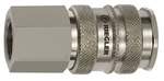 Riegler 141556.Quick-connect coupl. I.D. 10, Steel/nickel-plated brass, G 3/8 IT