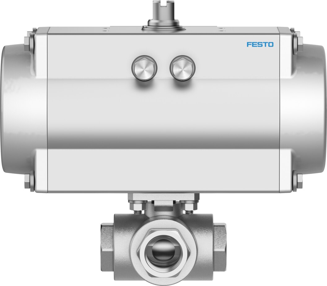 Kugelhahneinheit VZBA-A-2-GGG-63-32T-F0507-V4V4T-PB240 - Festo 8191876