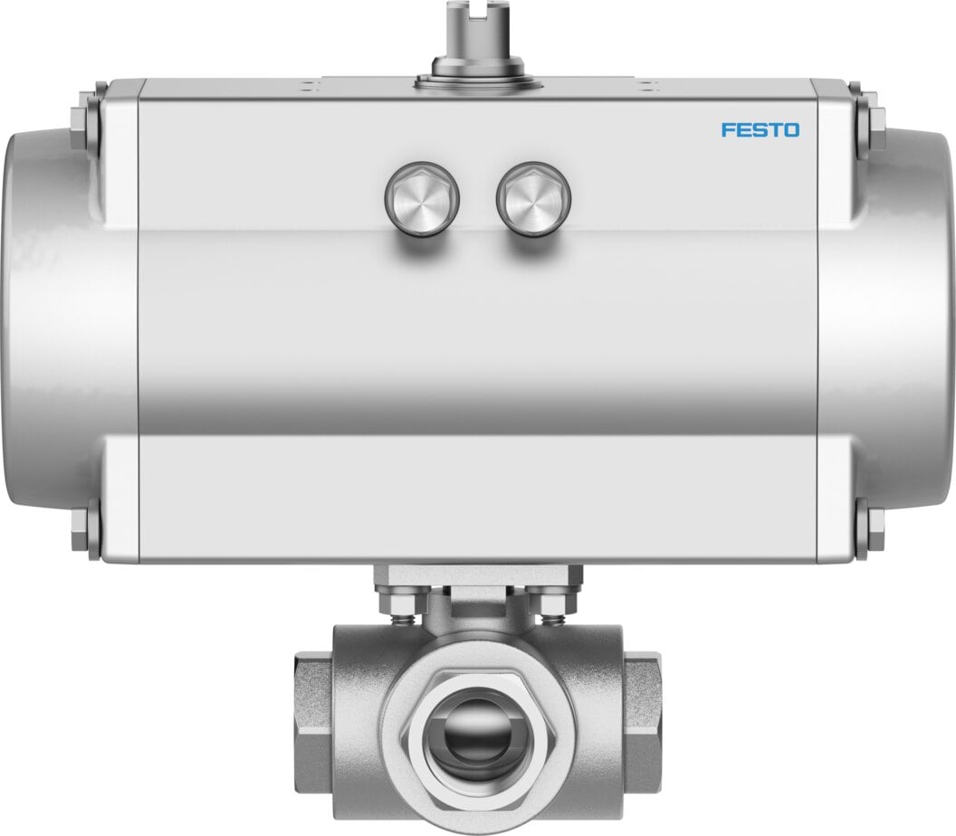 Kugelhahneinheit VZBA-A-2-GGG-63-32L-F0507-V4V4T-PB240 - Festo 8191860