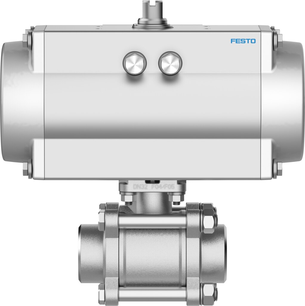 Kugelhahneinheit VZBA-A-2-WW-63-T-22-F0507-V4V4T-PB120 - Festo 8191841
