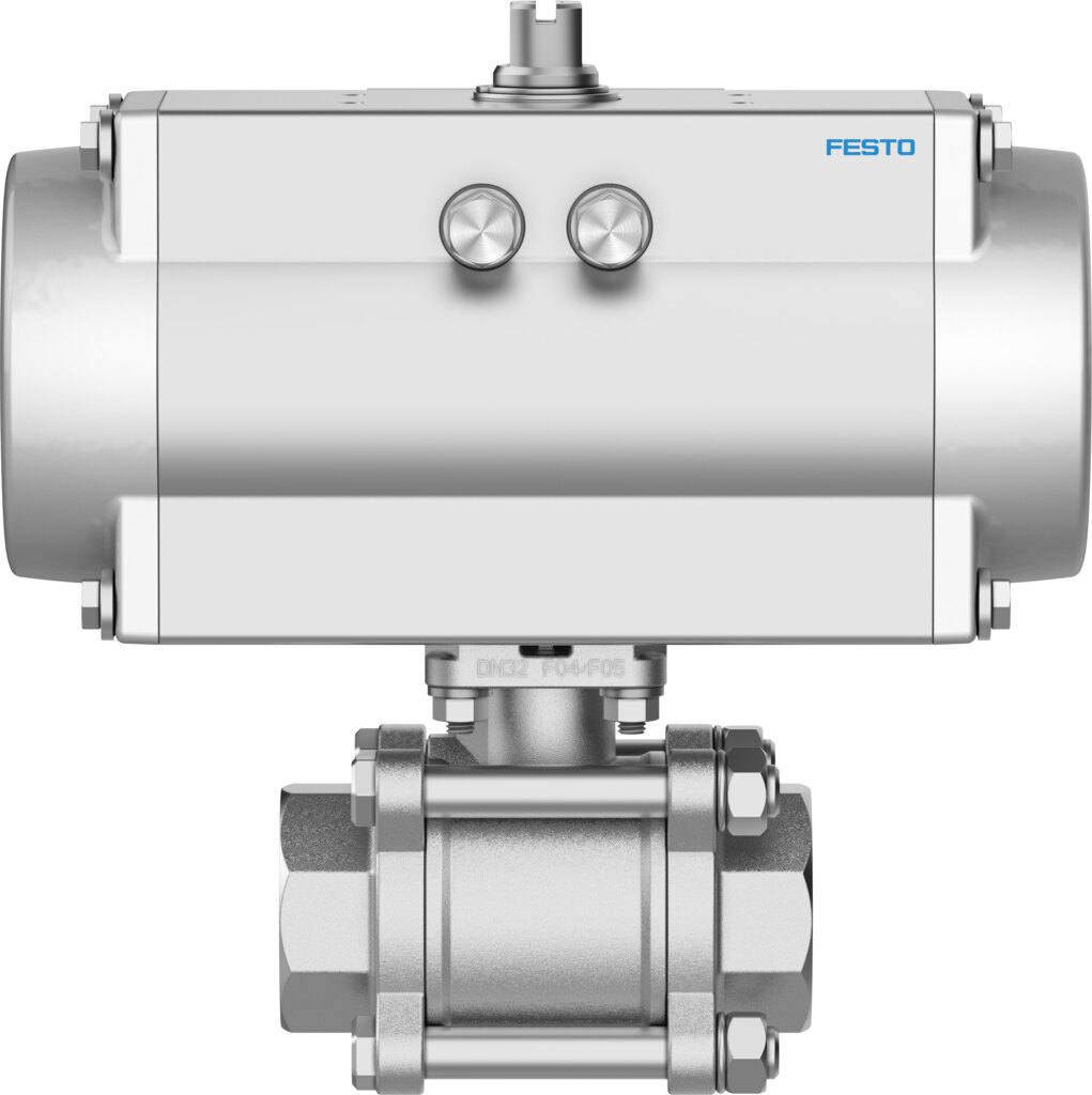 Kugelhahneinheit VZBA-A-1/2-GG-63-T-22-F0304-V4V4T-PB40 - Festo 8191814