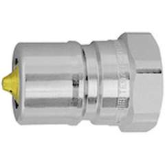 Riegler 107741.Plug nipple with pressure eliminator, Series B, G 3/4 IT