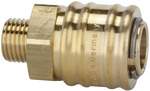 Riegler 107506.Quick-connect coupling I.D. 7.2, locking on both sides, G 1/4 ET