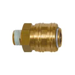 Riegler 117807.Quick-connect coupling I.D. 7.2, G 3/8 ET, Thread coating