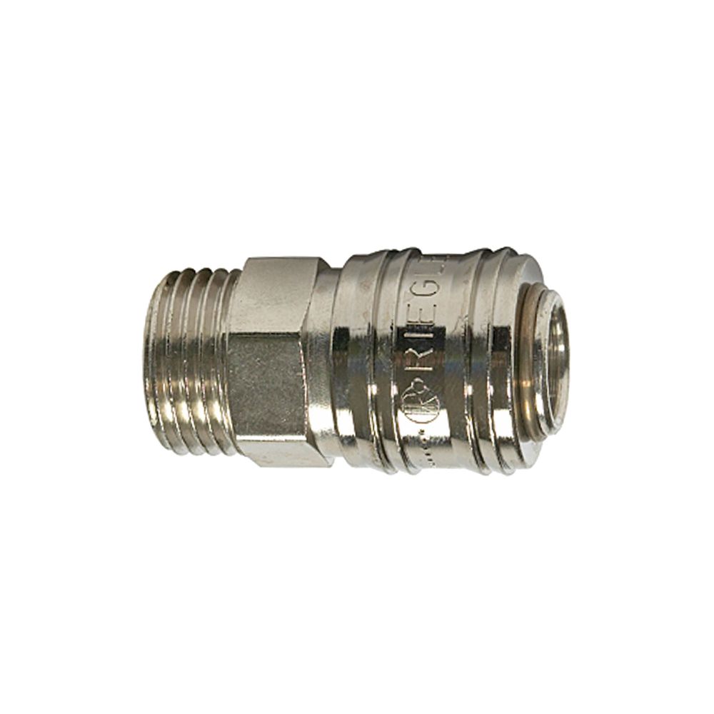 Riegler 115615.Quick-connect coupling I.D. 7.2 »connect line«, G 3/8 ET