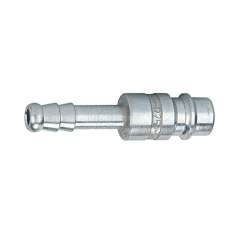 Riegler 107542.Plug-in connector, I.D. 7.2-7.8, hard./gal. steel, Sleeve I.D. 8