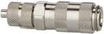 Riegler 107114.Quick-connect coupling I.D. 2.7, Stainless steel 1.4404, Hose 5x3