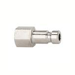 Riegler 156262.Nipple for couplings I.D. 2.7, St. steel 1.4305, M5 IT, AF 7