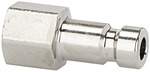 Riegler 156262.Nipple for couplings I.D. 2.7, St. steel 1.4305, M5 IT, AF 7