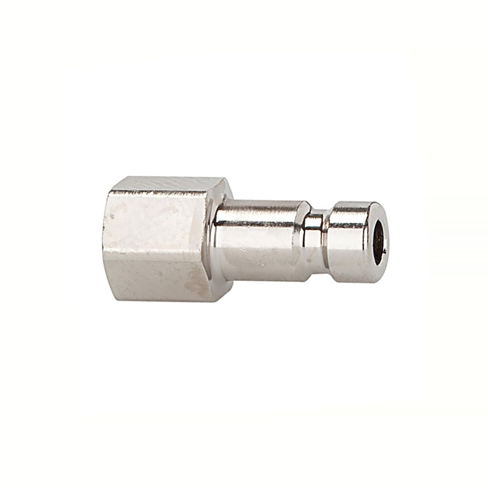 Riegler 107104.Nipple for couplings I.D. 2.7, nickel-plated brass, M5 IT