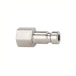 Riegler 107105. Nippel für Kupplungen NW 2,7, Messing vern., G 1/8 IG, SW 12