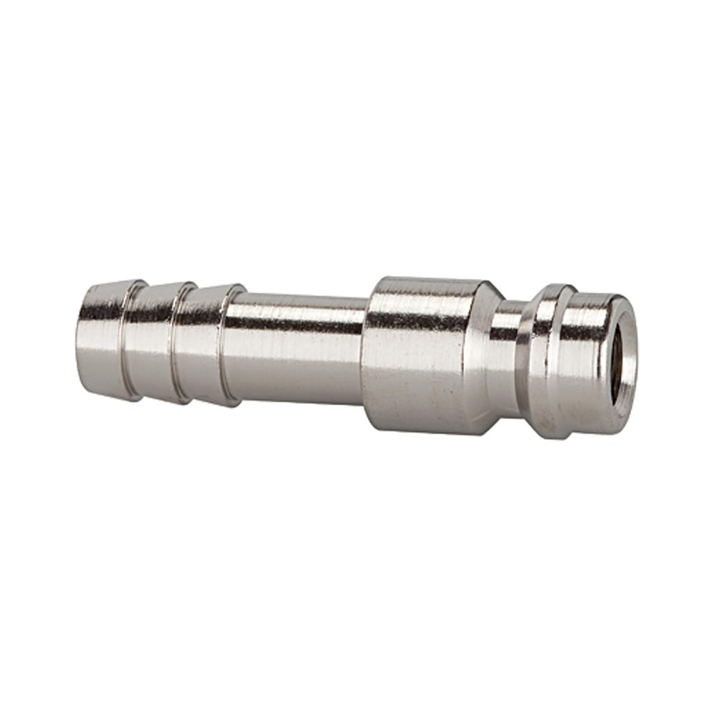 Riegler 107179.Plug-in connector for I.D. 5, nickel-plated brass, Sleeve I.D. 9
