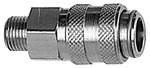 Riegler 107192.Quick-connect coupling I.D. 5, St. steel 1.4305, G 1/8 ET