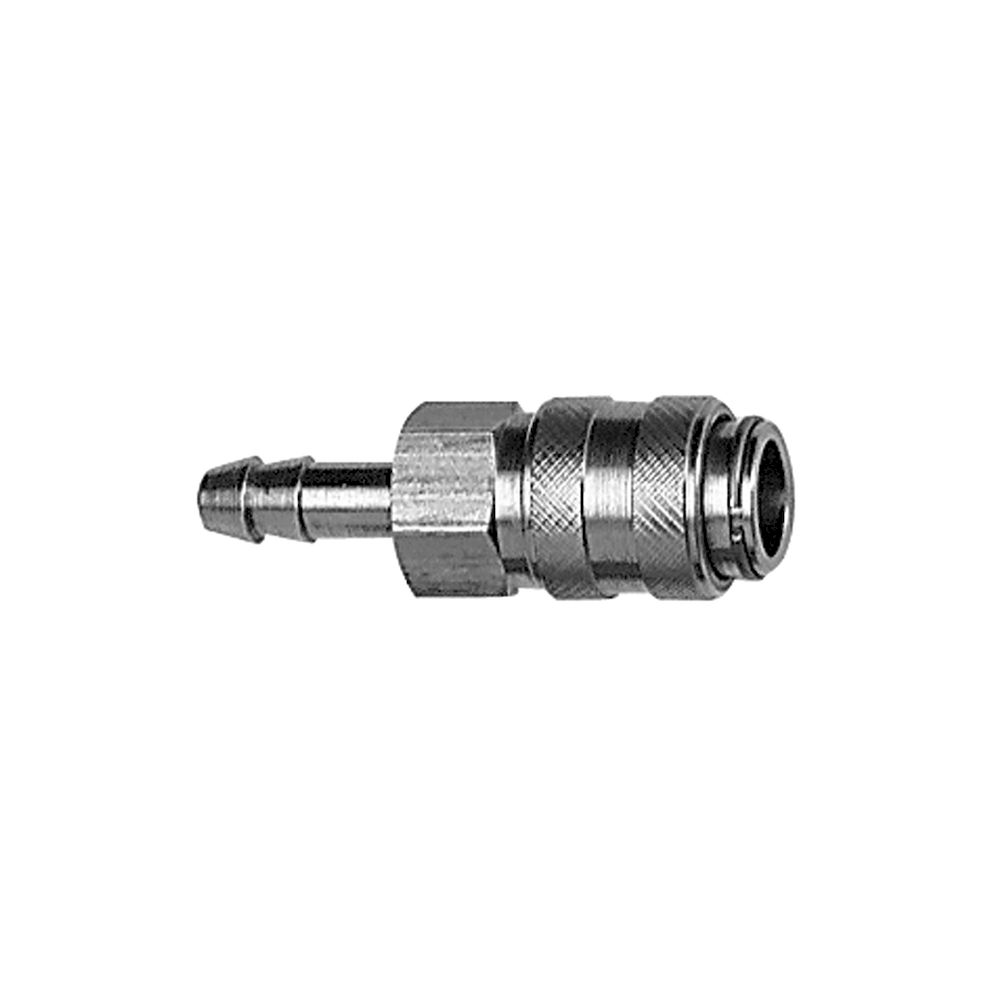 Riegler 107198.Quick-connect coupling I.D. 5, St. steel 1.4305, Sleeve I.D. 6