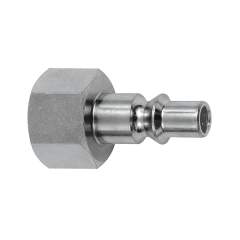 Riegler 134072.Nipple for I.D. 5.5, ARO 210, hardened / galv. steel, G 3/8 IT